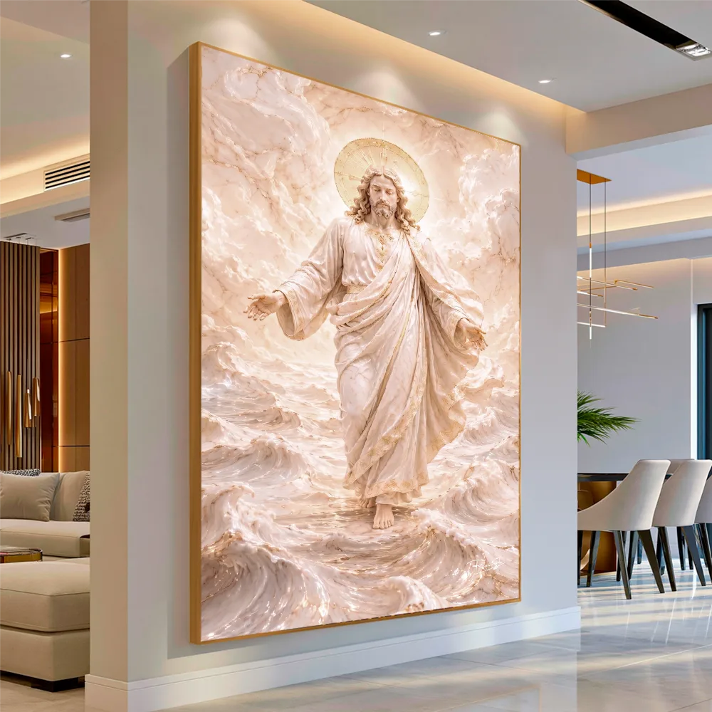 Arte Digital + Mockups - Jesus Sobras as Aguas - 05