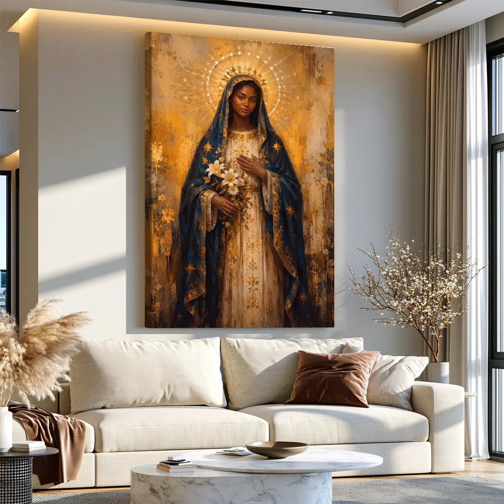 Arte Digital + Mockups - Nossa Senhora Aparecida