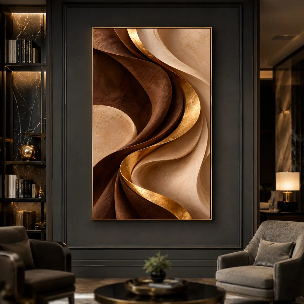 Arte Digital + Mockups - Dobras de cacau com ouro-4